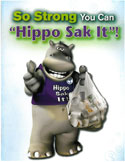 Crown Poly Hippo Sak Information